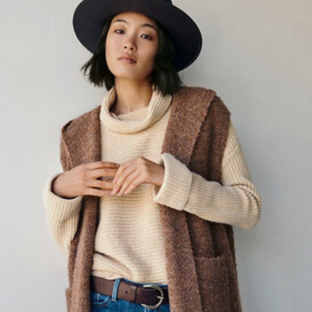 Anthropologie Pilcro Cowl Neck Sweater